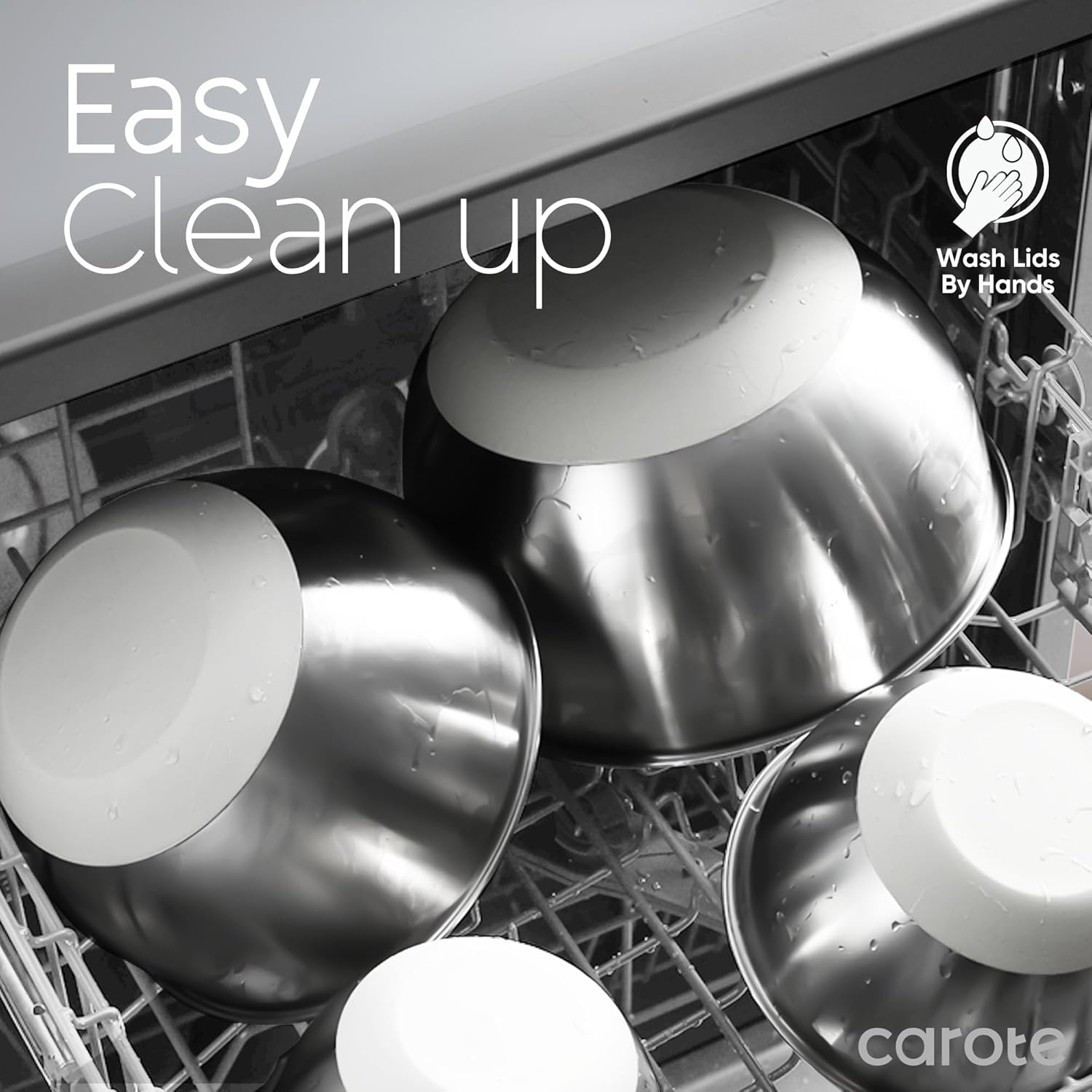 Carote ProPrep Stainless Bowl Set